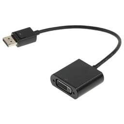 HP Переходник DVI DisplayPort (m) - DVI-D (f), 0.19м, черный [fh973aa]