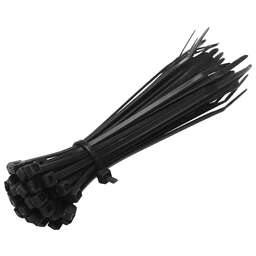 DUWI 30264 3 Хомут кабельный, нейлоновый, 200x2,5мм, черный, 100шт, 30264 3,