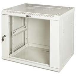 LANMASTER Шкаф коммутационный PRO (TWT-CBWPG-9U-6X8-GY) настенный 9U 600x800мм пер.дв.стекл 60кг серый 700мм 25.8кг 502мм IP20 металл