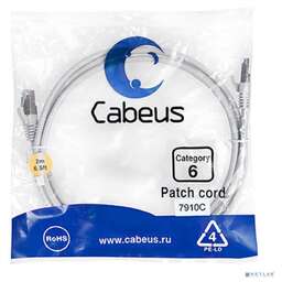 Cabeus PC-FTP-RJ45-CAT.6-2M-LSZH