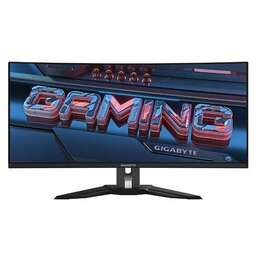 GIGABYTE 34" Монитор MO34WQC, 3440x1440, OLED, 175Гц, 2хHDMI, 1хDP, изогнутый, черный [20vm0-mo34wq1bt-1ekr]