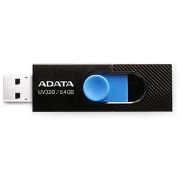 ADATA USB накопитель 64GB USB 3.2 Gen1 AUV320-64G-RBKBL Black/blue