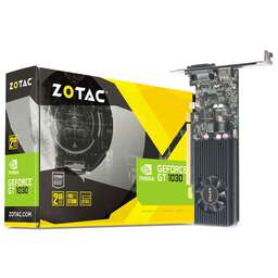 ZOTAC Видеокарта GT1030 2GB GDDR5 64bit DVI HDMI 1FAN LP RTL