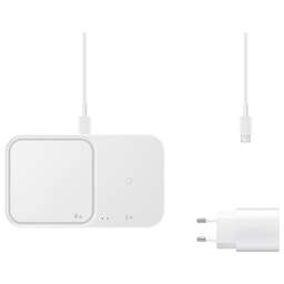 SAMSUNG Беспроводное зарядное устройство EP-P5400, USB-C, USB-C, 15Вт, 2.77A, белый [ep-p5400twegeu]