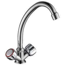 GOTA ROCIO G343310-GOTA Orio Смеситель д/кухни с 2-мя рукоятками с высоким изливом
