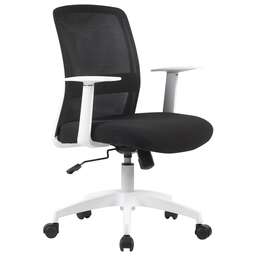 CACTUS Кресло CS-WMC333-BK, на колесиках, сетка/ткань, черный