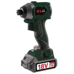 KLPRO Профессиональный бесщеточный винтоверт аккумуляторный KLDV18BH-50 (18В, Li-ion-2шт, 5.0Ач, 220Нм, 2 скорости, подсветка,З/У,в кейсе)