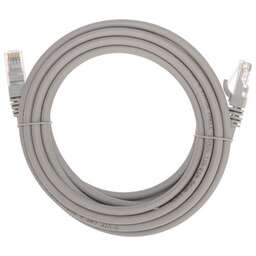 REXANT Патч-корд U/UTP, CAT 6, RJ45-RJ45, 26AWG, LSZH, серый, 3м