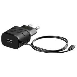 MAXVI TCM-101LB 1A, Lightning, 1xUSB, цвет: черный