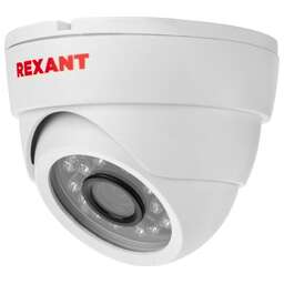 REXANT Купольная камера AHD 2.0Мп Full HD 1920x1080 (1080P), объектив 2.8мм, ИК до 30м