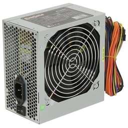 EXEGATE 450W UN450, ATX, 12cm fan, 24p+4p, 6/8p PCI-E, 3*SATA, 2*IDE, FDD (EX244554RUS)