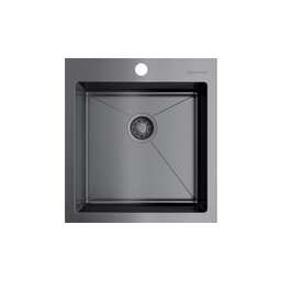 Omoikiri AKISAME 46-GM вороненая сталь (4973095)