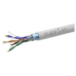 SUPRLAN Кабель сетевой информационный Premium 01-1012-2 кат.5E FTP 4 пары 24AWG PVC внутренний 305м серый