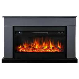 Royal Flame Bergen (Разборный) Серый графит с очагом Vision 42 LOG LED