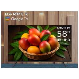 HARPER 58U771TS UHD 4K SMART TV Безрамочный