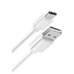 BORASCO Кабель USB Type-C - USB (m), 3м, 2A, белый [50132]