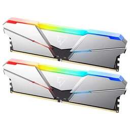 NETAC Оперативная память Shadow NTSRD5P48DP-16S DDR5 - 2x 8ГБ 4800МГц, DIMM, Silver, Ret