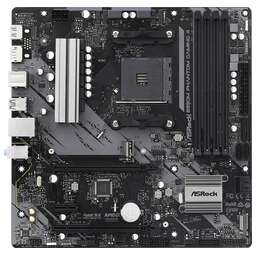 ASROCK Материнская плата B550 PHANTOM GAMING 4 Soc-AM4 AMD B550 4xDDR4 ATX AC`97 8ch(7.1) GbLAN RAID+HDMI