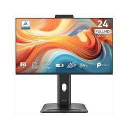 MSI Монитор 23,8" PRO MP245PDG E14, 16:9, IPS, FHD, 1/4ms, 250cd, 144Hz, HDMI, DP, DP out, USB, USB-C, CAM, SPK, HAS
