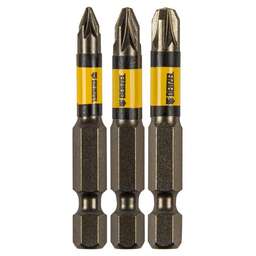 DENZEL Набор бит 11677, универсальные, шестигранный, 3шт