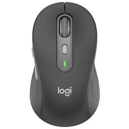 LOGITECH Мышь M750 графитовый оптическая 4000dpi беспров. BT/Radio USB 5but (910-006269)