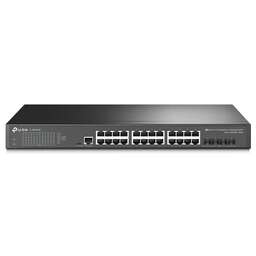 TP-LINK Коммутатор SG3428X (L2+) 24x1Гбит/с 4SFP+ управляемый