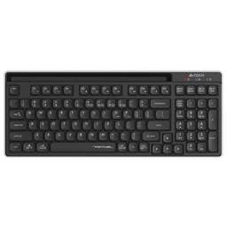 A4TECH Клавиатура FBX70C черный USB беспроводная BT/Radio slim