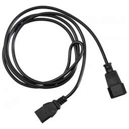 BURO IEC C13 (прямой) - IEC C14 (прямой), 1.8м, черный (AN23-1008)