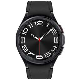 SAMSUNG Galaxy Watch 6 Classic LTE 43мм 1.3" Super AMOLED корп.черный рем.черный (SM-R955FZKACAU)