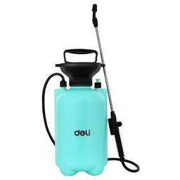 DELI Опрыскиватель садовый помповый DL581105B 5л, регулируемый разбрызгиватель, ремень для переноски