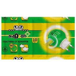 NADZOR Пластины от комаров, 10 шт, ITM003P