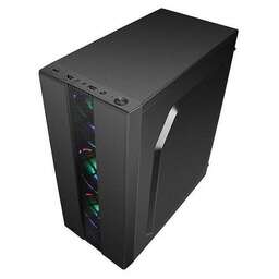 ACCORD Корпус ACC-CL290B черный без БП 4x120mm 2xUSB2.0 1xUSB3.0 audio