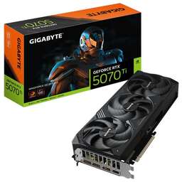 GIGABYTE Видеокарта RTX5070Ti WINDFORCE OC SFF 16GB GDDR7 256bit 3xDP HDMI 3FAN RTL
