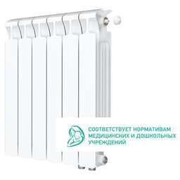 RIFAR Радиатор биметаллический Monolit Ventil 500 х 6 секций нижнее правое подключение