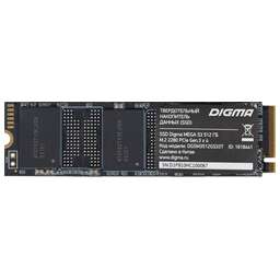 DIGMA SSD накопитель Mega S3 DGSM3512GS33T 512ГБ, M.2 2280, PCIe 3.0 x4, NVMe, M.2, rtl