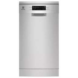 ELECTROLUX Посудомоечная машина ESA63200SX, узкая, напольная, 45см, загрузка 10 комплектов, серебристая