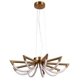 HIPER Люстра H845-0 подвес. золотистый/белый