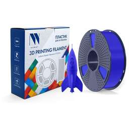 NV PRINT Филамент NVPRINT PLA High Speed Blue для 3D печати диаметр 1.75мм длина 330 метров масса 1 кг