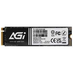 AGI Твердотельный накопитель SSD AI298 M.2 PCIe 512GB RETAIL-Color Box