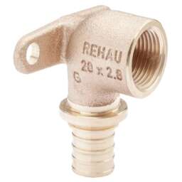 REHAU Угольник настенный ВР 16-1/2" RX , бронза