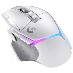 LOGITECH Мышь беспроводная G502 X Lightspeed, игровая, радио, оптическая, USB, USB-C, 25600dpi, белый [910-006191]