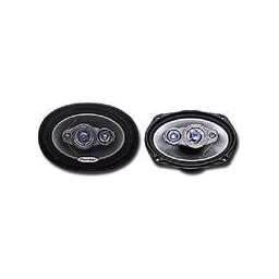 PIONEER Колонки автомобильные TS-A6988S 700Вт 92дБ 4Ом 16x24см (6x9дюйм) (ком.:2кол.) коаксиальные пятиполосные