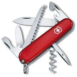 VICTORINOX Нож перочинный Camper (1.3613) 91мм 13функц. красный карт.коробка