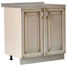 БИТЕЛ АНЖЕЛИКА СТР 800 М фасад ясень/патина,каркас-дуб молочный (модуль для мойки)