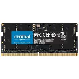 CRUCIAL Оперативная память CT16G48C40S5 DDR5 - 1x 16ГБ 4800МГц, для ноутбуков (SO-DIMM), Ret