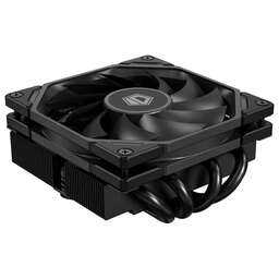 ID-COOLING Вентилятор для процессора IS-40-XT BLACK (Soc 1851/1700/1200/115X/AM4/AM5, 92mm, 2800rpm, 35.2 дБ, 95W, PWM 4-pin, Al) (IS-40-XT BLACK)