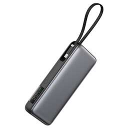 ACEFAST Портативный внешний аккумулятор с кабелем M22 PD130W Power Bank With Cable 20000Mah. Цвет: черный