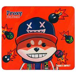 A4TECH Коврик для мыши Bloody BP-45 Proxy Boom Fire (L) рисунок, ткань, 450х400х5мм