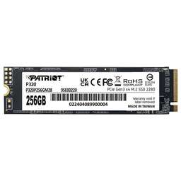 PATRIOT Накопитель SSD PCIe 3.0 x4 256GB P320P256GM28 P320 M.2 2280