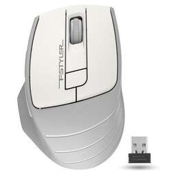 A4TECH Мышь Fstyler FG30S белый/серый оптическая 2000dpi silent беспров. USB 6but (FG30S WHITE)